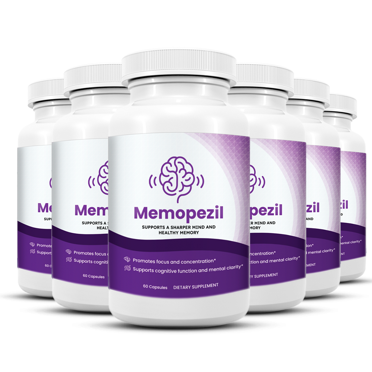 Memopezil 6 bottles package